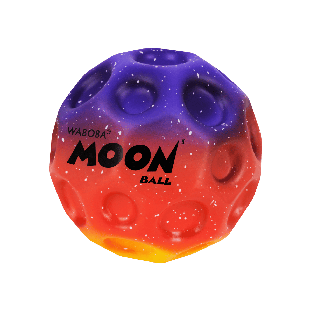 Waboba Rainbow Moon Ball Top Mor Kırmızı Sarı