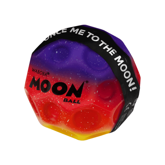 Waboba Rainbow Moon Ball Top Mor Kırmızı Sarı