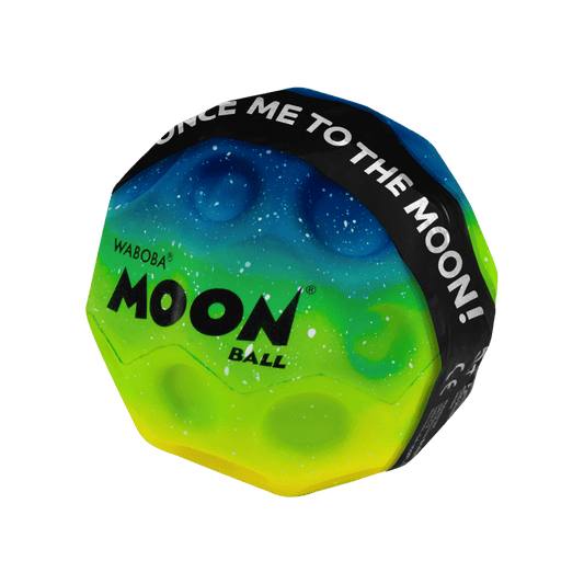 Waboba Rainbow Moon Ball Top Mavi Yeşil Sarı
